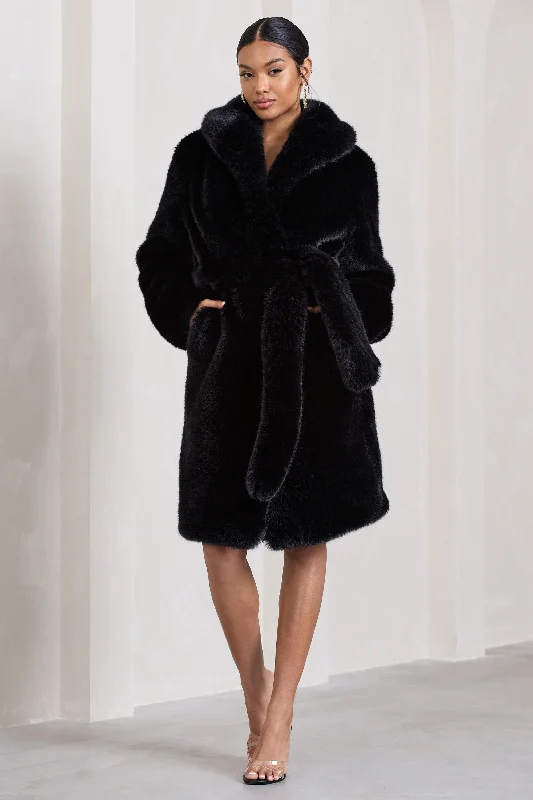 slopeside-black-long-belted-faux-fur-coat-cl129537002