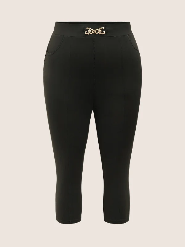 solid-metal-chain-detail-pocket-high-rise-leggings