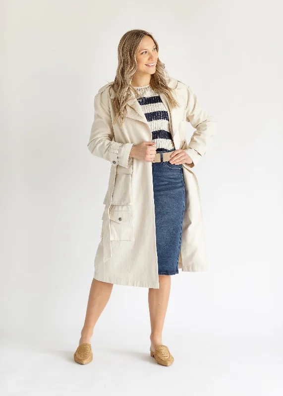 Steve Madden® Sunday Trench Coat - FINAL SALE