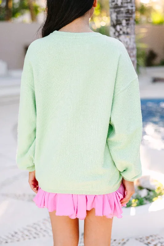 sun-kissed-melon-green-varsity-corded-sweatshirt