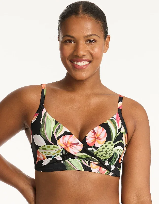 Sundown Twist Front DD/E Bikini Top