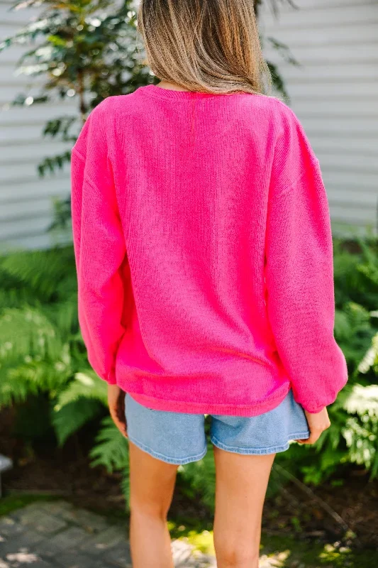 teach-fuchsia-pink-embroidered-corded-sweatshirt