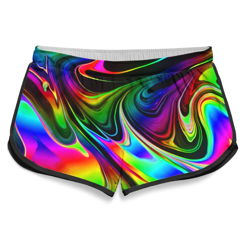 That Glow Flow Women's Retro Shorts