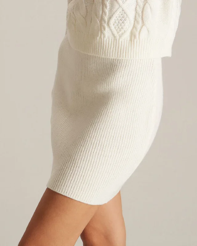 the-beige-natural-waisted-knit-mini-skirt