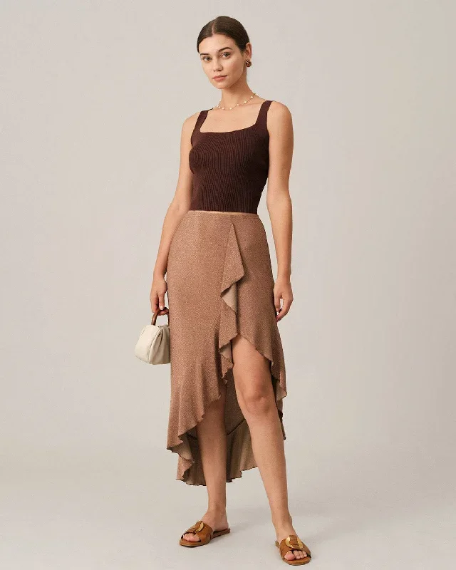 the-solid-tulip-hem-ruffle-skirt