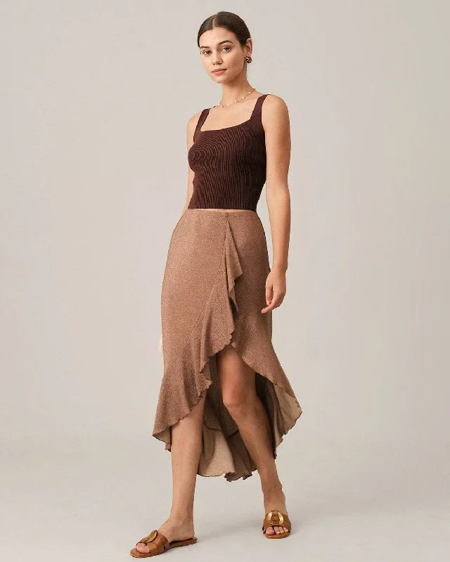 the-solid-tulip-hem-ruffle-skirt