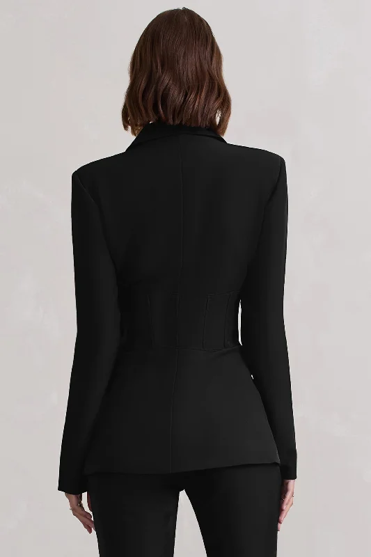 unbeaten-black-plunge-corset-waist-blazer