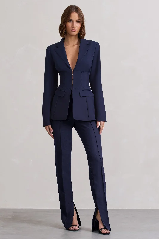 unbeaten-navy-fitted-corset-blazer-jacket-cl126398015