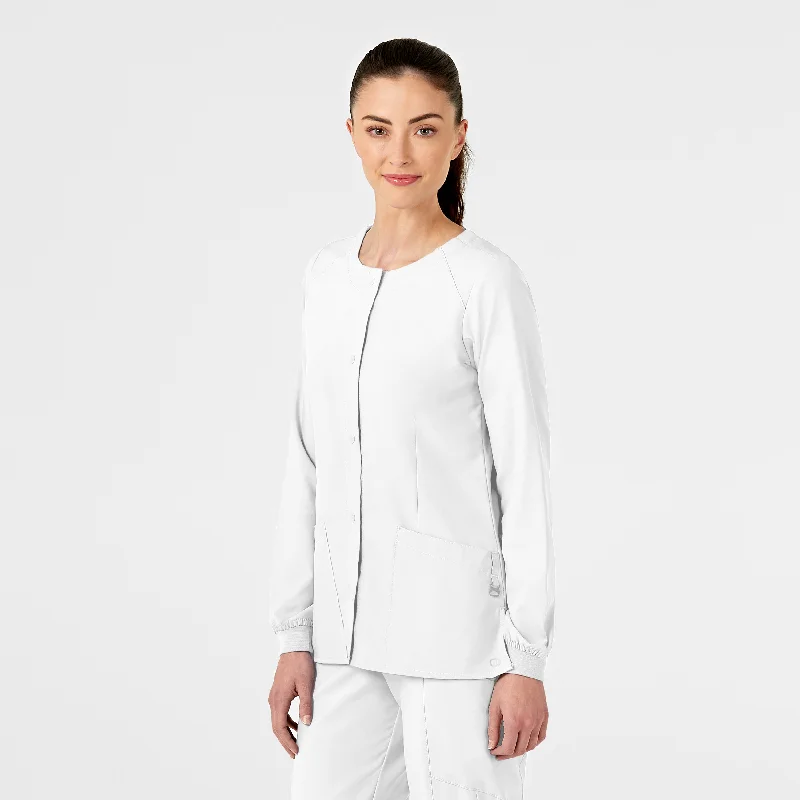 w123-womens-crew-neck-warm-up-scrub-jacket-white