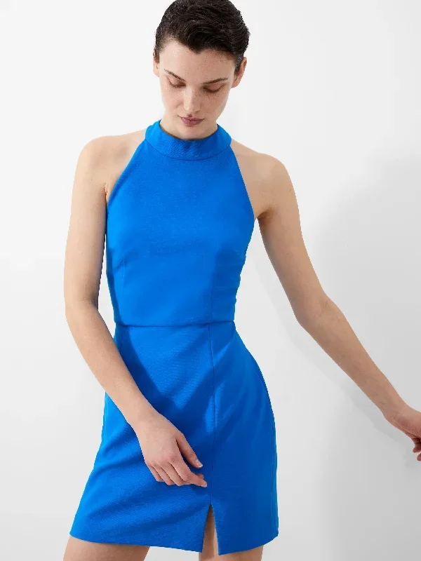 Whisper Racer Neck Dress