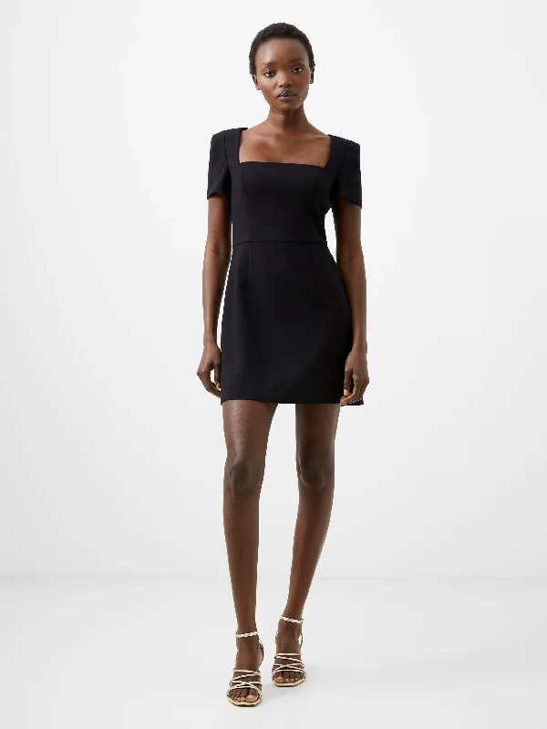 whisper-square-neck-short-sleeve-dress-blackout