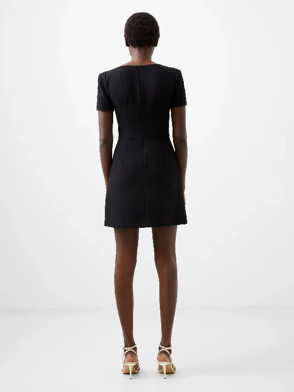 whisper-square-neck-short-sleeve-dress-blackout