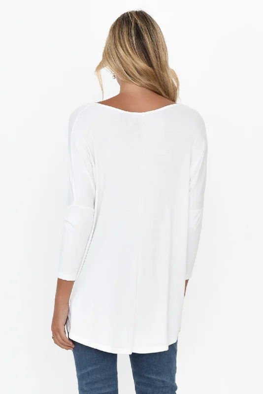 white-milan-3-4-sleeve-top