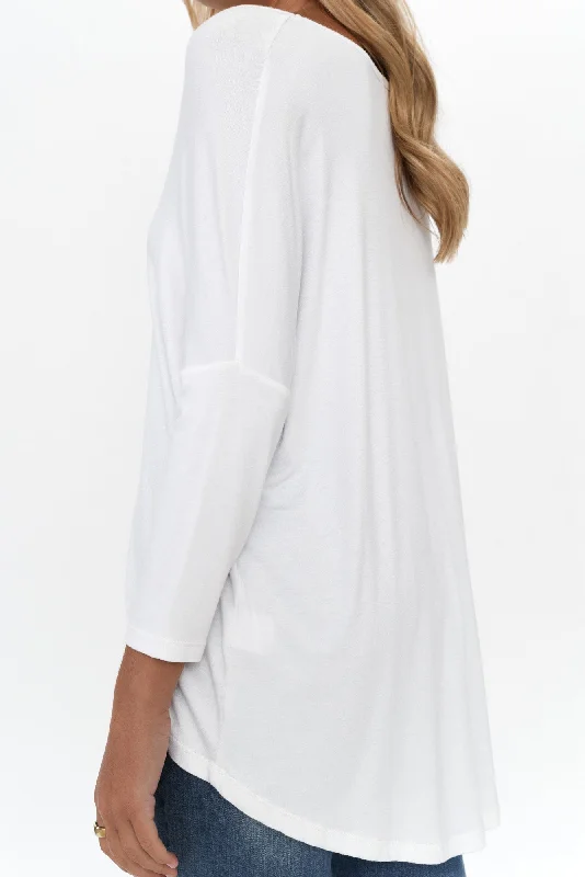 white-milan-3-4-sleeve-top