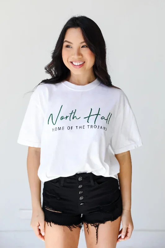 white-north-hall-trojans-tee