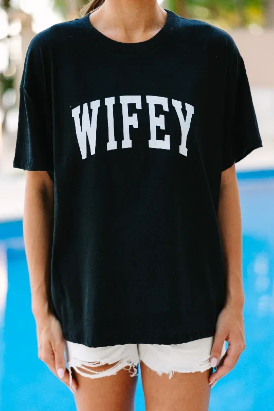 wifey-black-graphic-tee