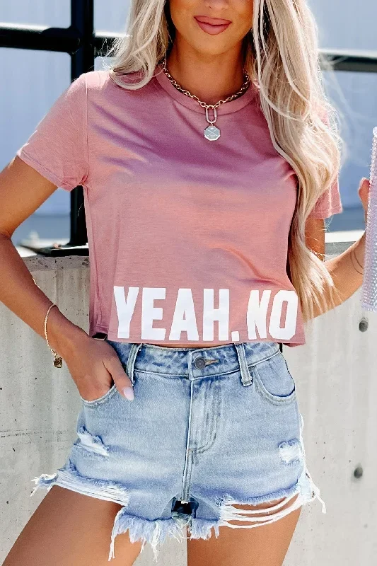 yeah-no-cropped-graphic-tee-mauve-print-on-demand