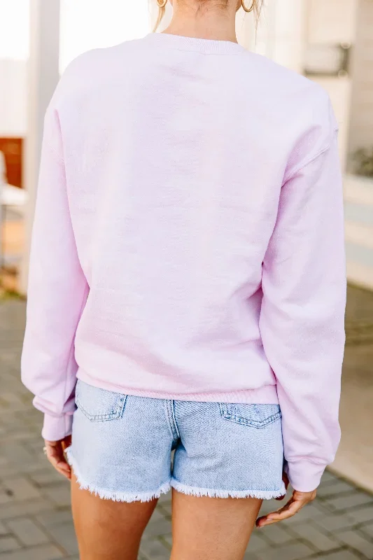 you-can-change-the-world-light-pink-graphic-sweatshirt