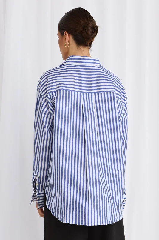 you-got-this-blue-stripe-poplin-oversized-shirt